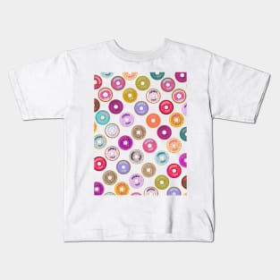 Doughnut Pattern Kids T-Shirt